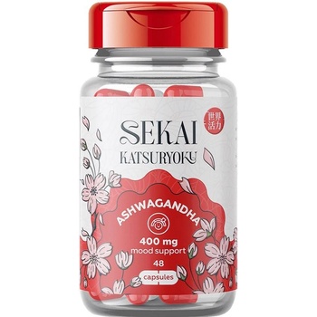 Sekai Katsuryoku Ashwagandha, 48 капсули, Sekai Katsuryoku (7219-00)