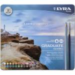 LYRA Цветни моливи LYRA Graduate Watercolour шестоъгълна метална кутия 24 броя 2881240 (2881240)
