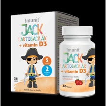 Laktobacily JACK LAKTOBACILÁK Imunit+vit.D3 36 tablet
