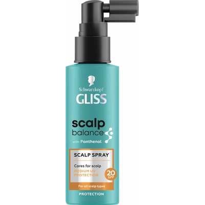 Gliss SPF sprej na pokožku hlavy Scalp Balance 100 ml