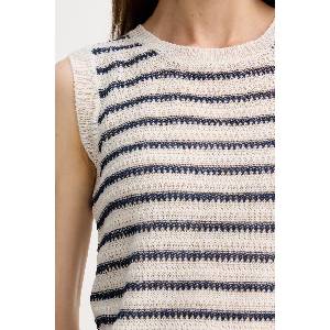 Max Mara пуловер дамски от лен PIUMA (2615361142600) - answear - 201,43 лв