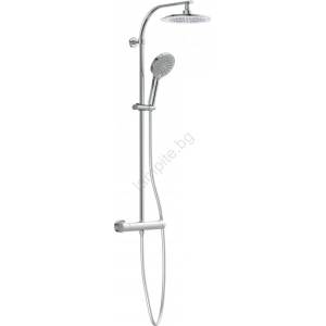 SCHÜTTE 60046 - Душ комплект с термостатен смесител MADURA FRESH, лъскав хром (CH0017)