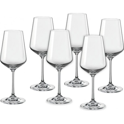 Crystalex poháre na víno Sandra 6 ks 350 ml