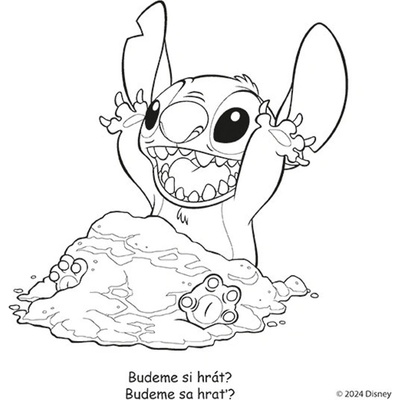 Pexeso v sešitu Lilo & Stitch