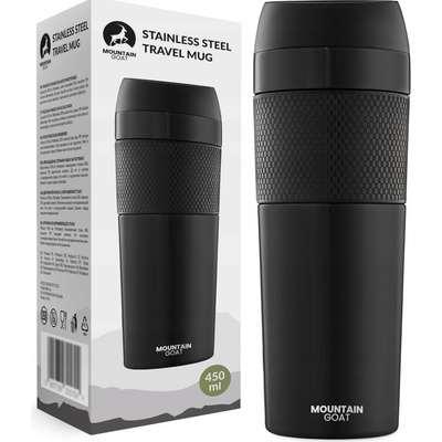 Mountain Goat termohrnček Travel 450 ml čierny