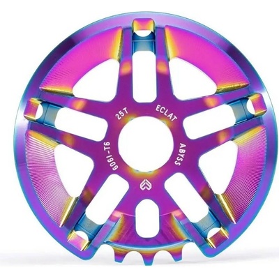 ECLAT prevodník Abyss Guard Freestyle BMX Sprocket Satin Oilslick 25T SATIN OILSLICK