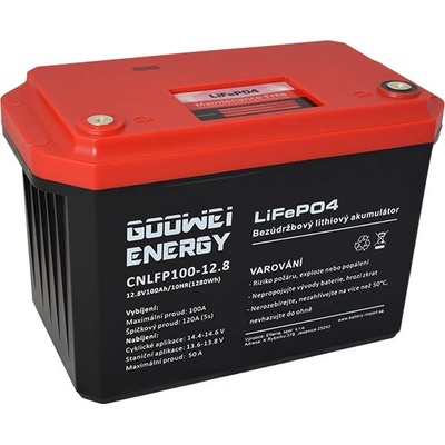 Goowei Energy CNLFP100-12.8 100Ah 12.8V – Zboží Živě
