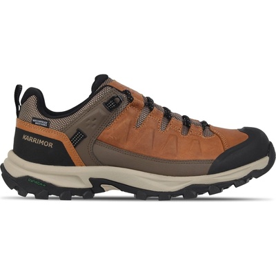 Karrimor Мъжки обувки Karrimor Logan Leather Waterproof Walking Shoe Mens - Brown