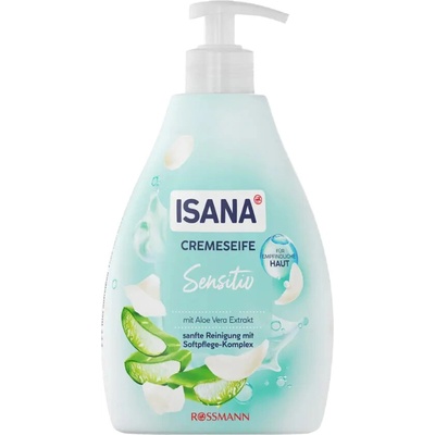 Isana tekuté mýdlo sensitive aloe vera 500 ml