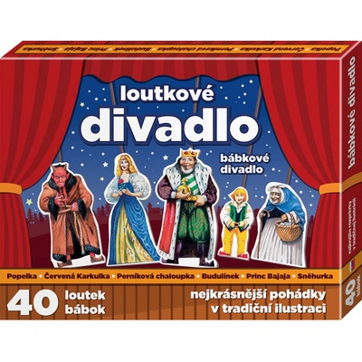 EFKO Kartónové bábkové divadlo 7 rozprávok