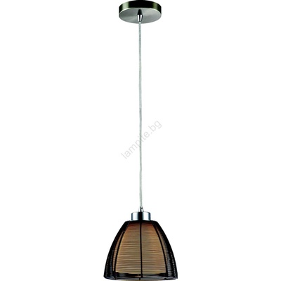 Searchlight 20032 - Пендел 1xE27/60W/230V Ø 19 см черен (SR0520)