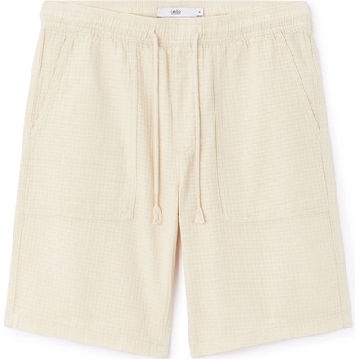 Celio Shorts Lowafflebm Mens krémová