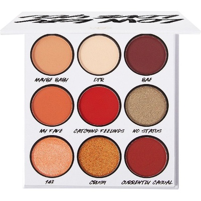 BH Cosmetics BH 9 Color Shadow Palette Low Key Love You Сенки палитра 9gr