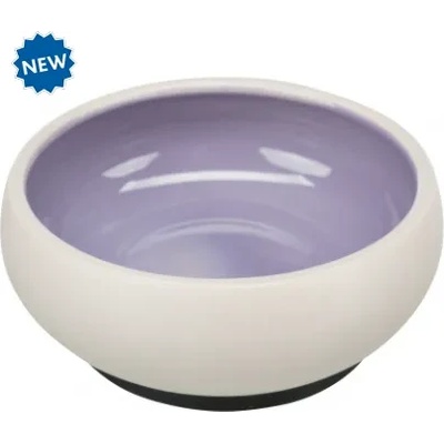 TRIXIE Ceramic Bowl - Керамична купа за кучета и котки за храна и вода с неплъзгащо дъно, 600 мл