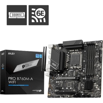 Image 1 of MSI PRO B760M-A WIFI