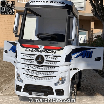 Joy Auto Акумулаторен КАМИОН Mercedes ACTROS Licensed 2X12V