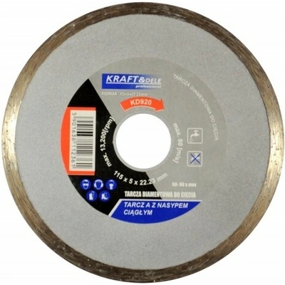 Kraft & Dele Diamantový kotouč 115 mm KD920