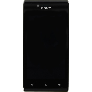 Kryt Sony Xperia J ST26i Přední černý