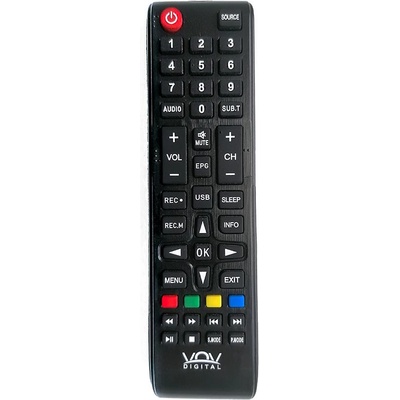 GENERAL Vov vled32-82t2, vled-5082smuhd + управление на телевизор (мини телевизор) - дистанционно управление дубликат (vov vled32-82t2, vled-5082smuhd + управление на телевизор (мини телевизор))