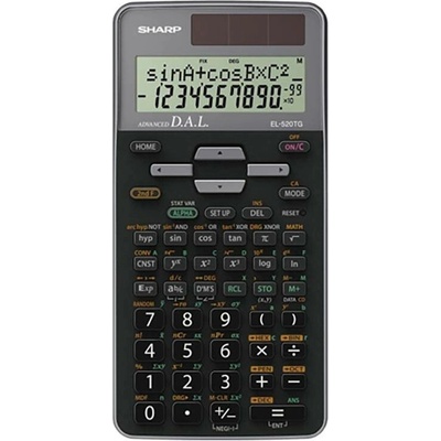 SHARP Kalkulačka vědecká SHARP SH-EL520TGGY 449819