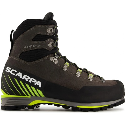 Scarpa Мъжки алпийски обувки Scarpa Manta Tech GTX Mountaineering boots - Shark / Lime - размер 46 (EU) (020-0207-0123)