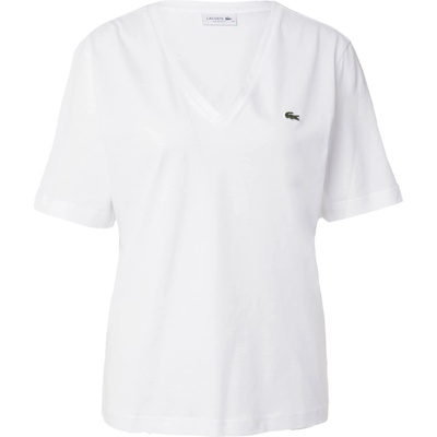 LACOSTE Тениска бяло, размер 34