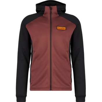 Ajungilak Мъжко поларено яке Ajungilak Stretch Hooded ML Jacket Fleece jacket - Thundra Earth / Black (005-7147-0411)