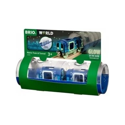 BRIO Комплект метро влакче и тунел Brio 33970
