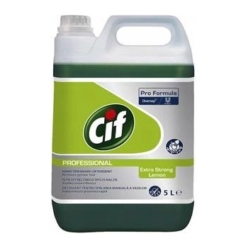 Cif Tekutý prostriedok na umývanie riadu Citrónový 5 l