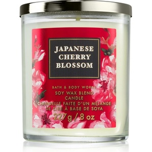 Bath & Body Works Japanese Cherry Blossom ароматна свещ 227 гр