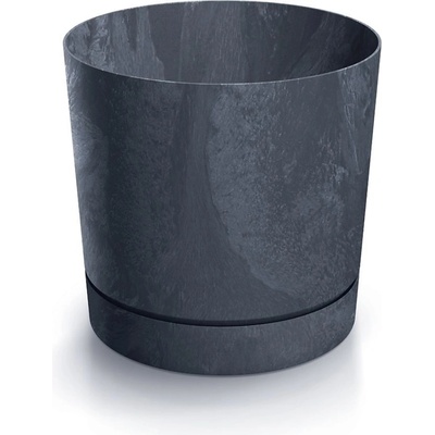 Prosperplast Květináč TUBO P BETON EFFECT 33,8cm antracit