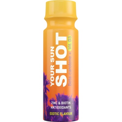 Your SUN SHOT Beta carotene + Vit. D3 Drink 80 ml EXOTIC