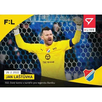 Sportzoo Fotbalová live karta Fortuna ligy 2021-22 L 100 Jan Laštůvka