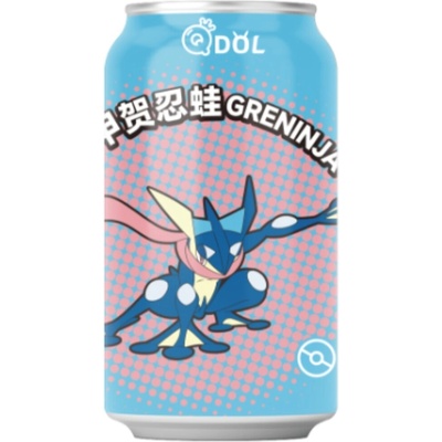QDol Pokemon Apple Ginger Toddy Sparkling Water 330 ml