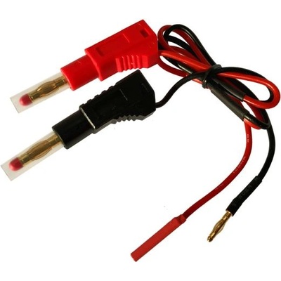 Fusion Зареждащ кабел с банани - 2mm (F+)(M-)