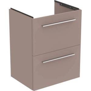 Ideal Standard i. Life S - Шкаф под мивка, 50x38x63 см, 2 чекмеджета, матово бежов T5291NH (T5291NH)