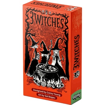Allplay Настолна игра с карти 3 Witches - Стратегическа (ALL-3W)