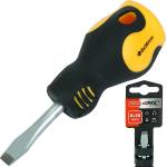 VERKE Плоска отвертка къса 6x38mm S2 66476 (V86444)