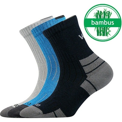 Voxx Belkinik Detské bambusové ponožky 3 páry mix B