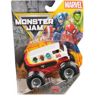 Monster Jam Marvel Comics sběratelský Monster Truck 1:64