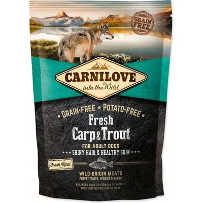 CARNILOVE Adult Dog Ponty Trout Hair Healthy Skin 1,5 kg