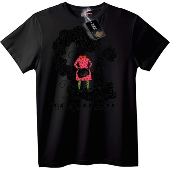 NOONEBRAND Тениска Женствена Котка Лейди - M, White