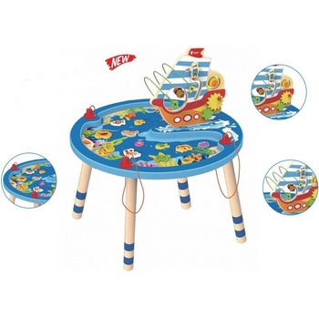 Classic World Дървена активна маса (8013)