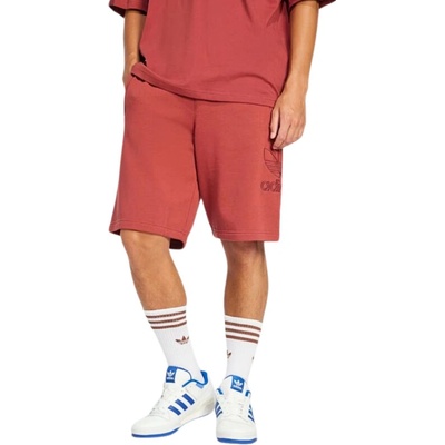 adidas pánske teplákové kraťasy ORIGINALS-TREF SHORT Červená