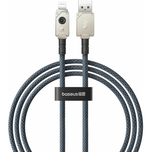 Baseus Кабел Baseus Unbreakable, от USB A(м) към Lightning (м), 1m, черен (P10355802221-00)
