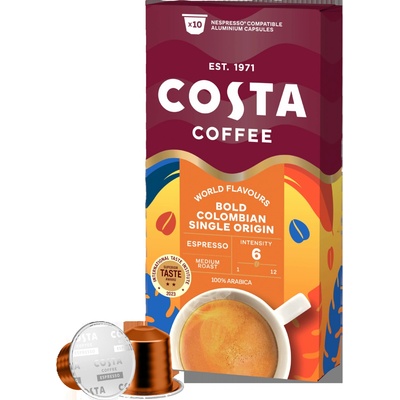 Costa Coffee Do Nespresso The Colombian Roast 10 ks