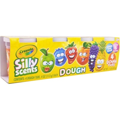 Crayola Творчески комплект Crayola - Ароматизиран моделин, 4 цвята, 453 g (2150)