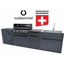 Outdoorchef SET 6 HEAT X-415 30MB GRANIT