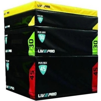 LivePro CrossFit Plyo box SOFT - 91x76x30 cm