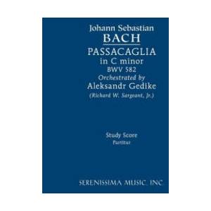 Passacaglia in C minor, BWV 582 | Johann Sebastian Bach (ISBN: 9781608742264)